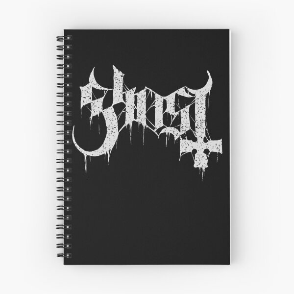 Item preview, Ghost Band Merch Logo Text Artwork Illustration  designed and sold by Beard-Man-Tees.