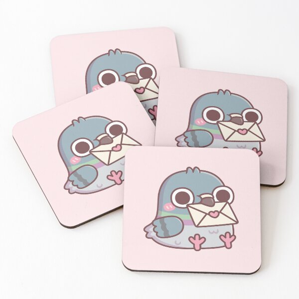 Item preview, Cute Pigeon With Love Letter designed and sold by rustydoodle.