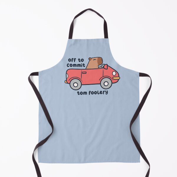 Item preview, Off to commit tom foolery capybara designed and sold by kaybowzie.