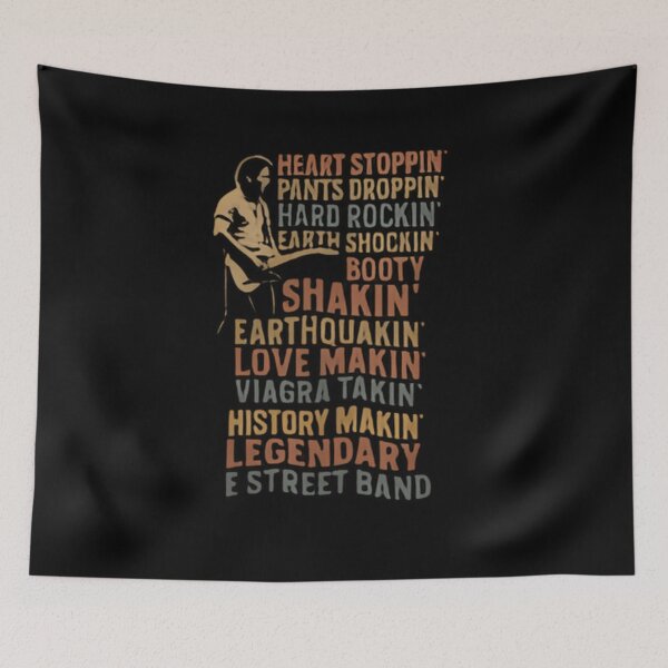 Item preview, Bruce Springsteen E Street Band Concert Tour Vintage T Shirt Rock Band Tee Classic Rock N Roll 80S designed and sold by Dinoskaran.