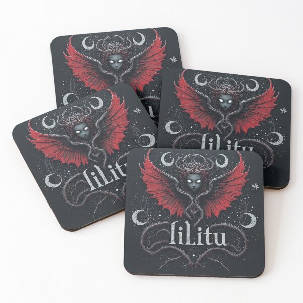 Item preview, Lilitu: The Blood Moon Empress designed and sold by Eden Underground Radio (Official Merch).