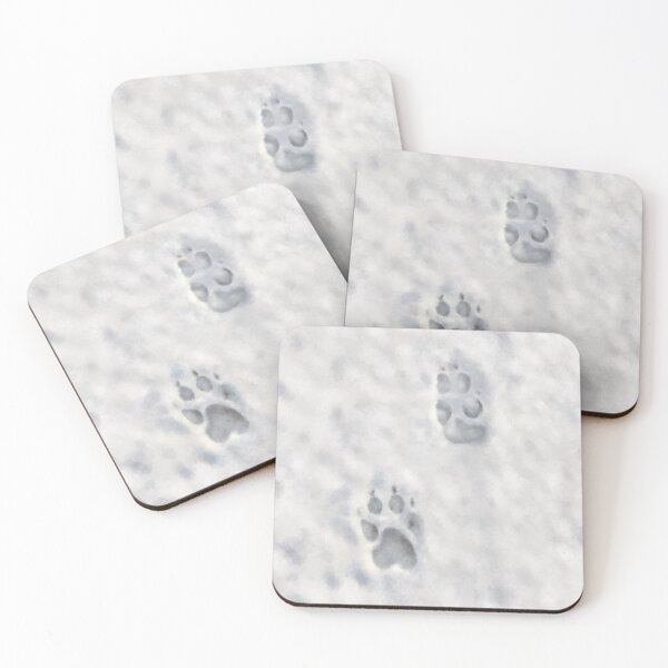 Item preview, Paw Prints in the Snow designed and sold by Tessa Draws Stoof.