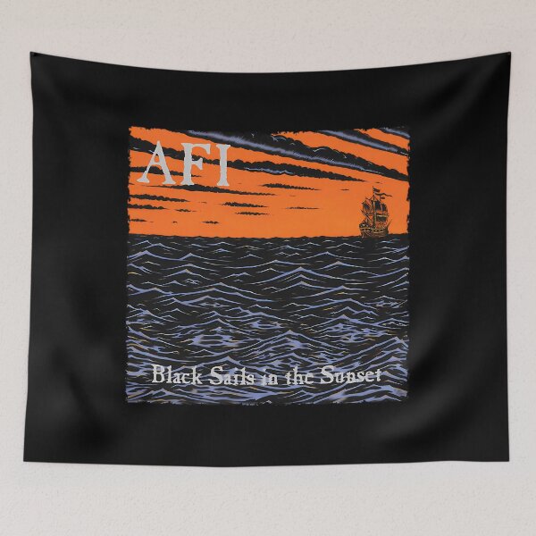 Item preview,  Afi Band 7 Black Sails In The Sunset designed and sold by MDSHOPDESIGNER.