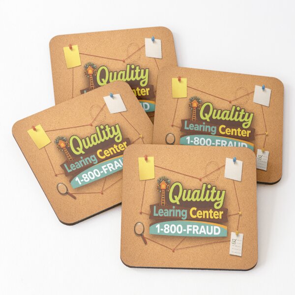 Item preview, Quality Learing Center 1-800-FRAUD Investigation Board Parody Shirt designed and sold by POD DYNASTY.