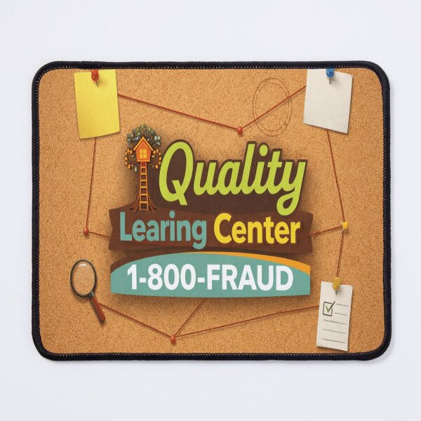 Item preview, Quality Learing Center 1-800-FRAUD Investigation Board Parody Shirt designed and sold by POD DYNASTY.