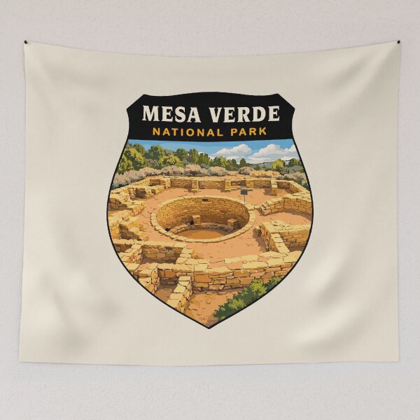 Item preview, Mesa Verde National Park Sticker designed and sold by Gideon Emmerich.