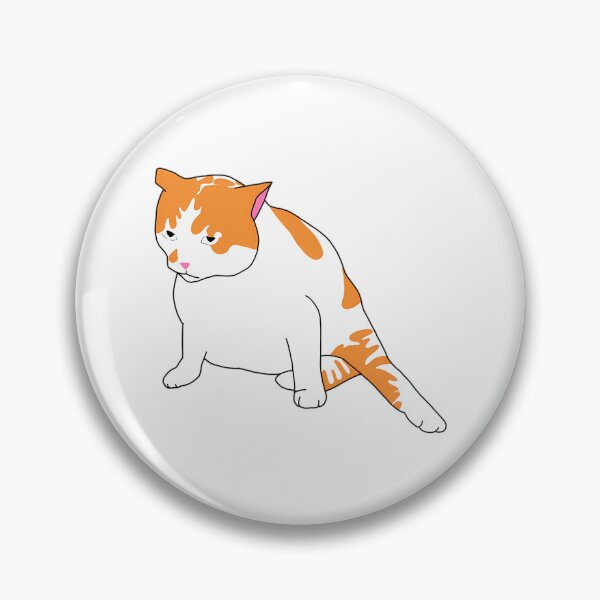 Artikelvorschau, Grumpy Judgmental Orange Tabby Cat Stare entworfen und verkauft von CATTYHOLA.