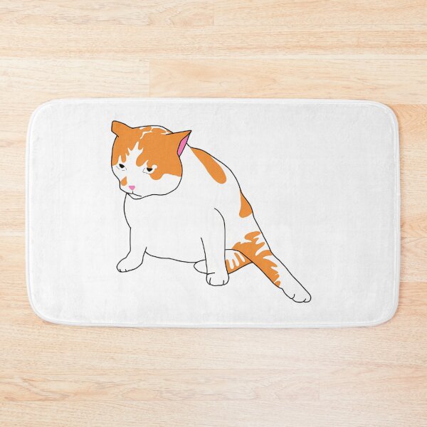 Item preview, Grumpy Judgmental Orange Tabby Cat Starlings designed and sold by CATTYHOLA.