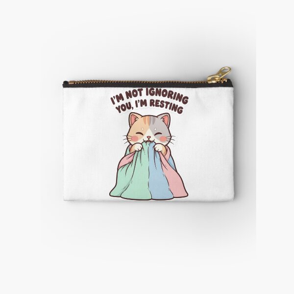 Item preview, I’m Not Ignoring You, I’m Resting - Cute Cat designed and sold by artaipix.