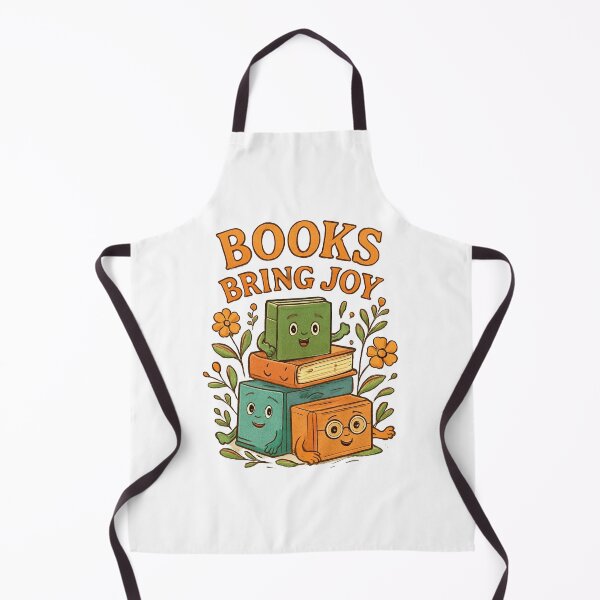 Item preview, Books Bring Joy – Cute Book Lover Design designed and sold by GreenArtMA.
