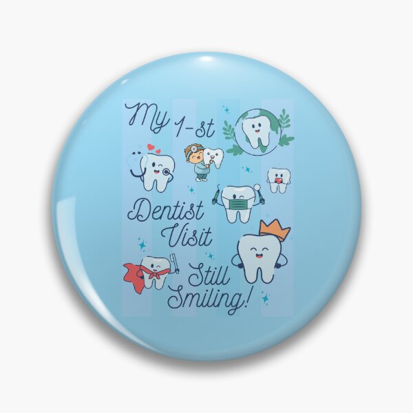 Item preview, My First Dentist Visit — Still Smiling! Cute Dental Humor for Kids designed and sold by furcen.
