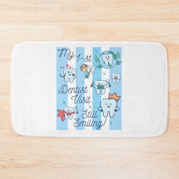 Item preview, My First Dentist Visit — Still Smiling! Cute Dental Humor for Kids designed and sold by furcen.
