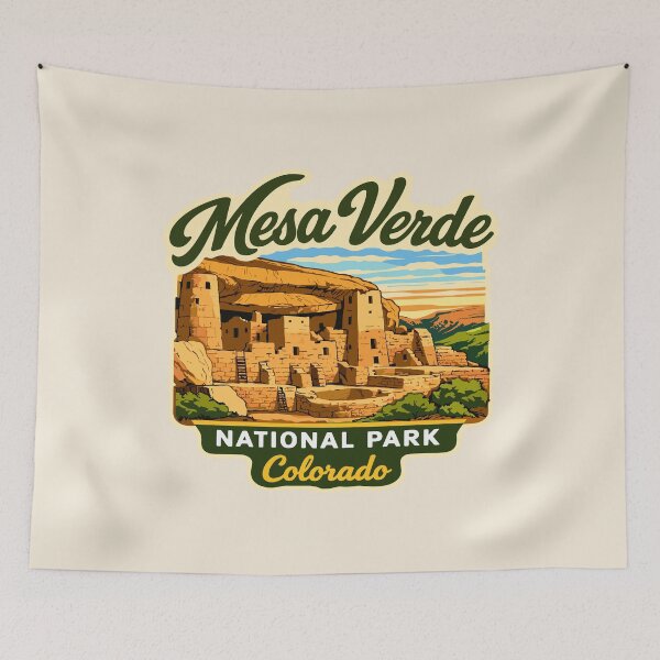 Item preview, Mesa Verde National Park Sticker designed and sold by Gideon Emmerich.