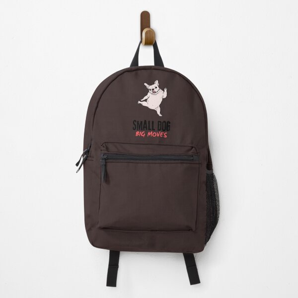 Item preview, Small Dog Big Moves – Funny Dancing French Bulldog Shirt designed and sold by HubCreates.