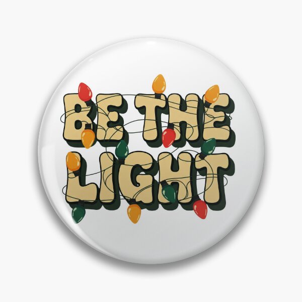Item preview, Be The Light Inspirational Christmas String Lights Quote designed and sold by StellasRealm.