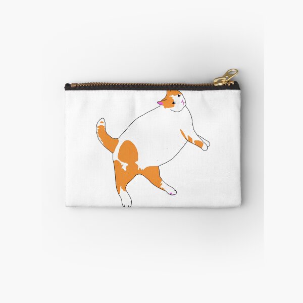 Item preview, Relaxed Fat Cat Nap Time Stretching Art designed and sold by CATTYHOLA.