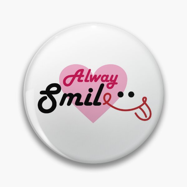 Item preview, [Alway Smile] cute heartwarming design designed and sold by LOVEARTDESIGN.