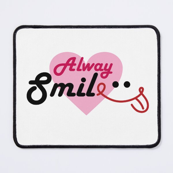 Item preview, [Alway Smile] cute heartwarming design designed and sold by LOVEARTDESIGN.