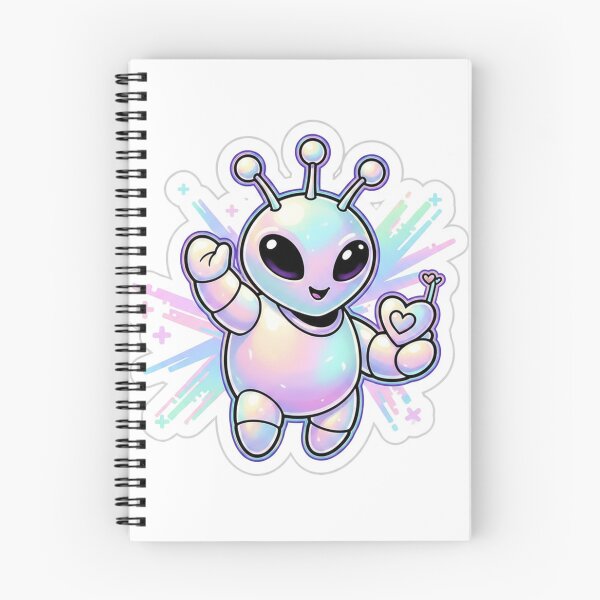 Item preview, Alien Internet Y2K Sticker – Retro Cybercore UFO Aesthetic designed and sold by shellagrash.