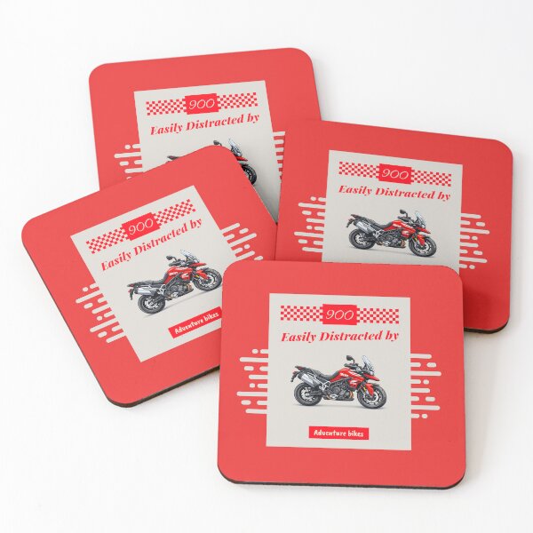 Item preview, easily distracted by adventure bikes designed and sold by vibrant1502.