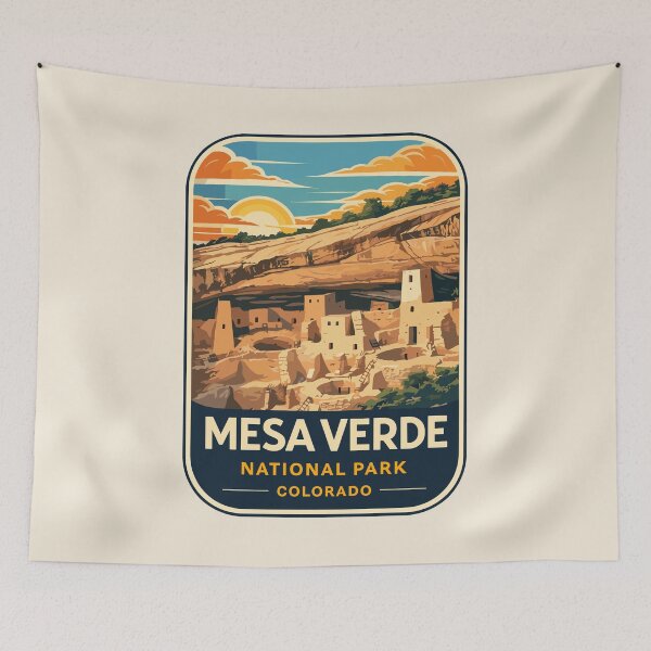 Item preview, Mesa Verde National Park Sticker designed and sold by Gideon Emmerich.