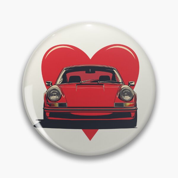 Artikelvorschau, Liebe zum Oldtimer Porsche 911 964 Herz entworfen und verkauft von blackdogshop.