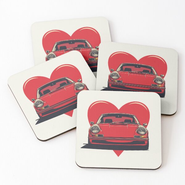 Item preview, Amor Vintage Porsche 911 964 Corazón designed and sold by blackdogshop.