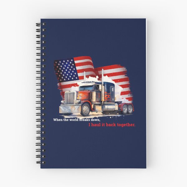 Item preview, When the World Breaks Down, I Haul It Back Together – Trucker T-Shirt designed and sold by vibrant1502.