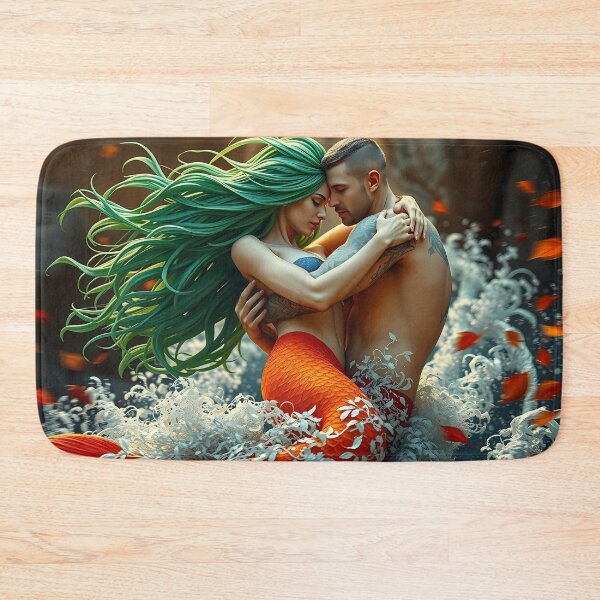 Item preview, Enchanted Underwater Embrace designed and sold by cuprum.