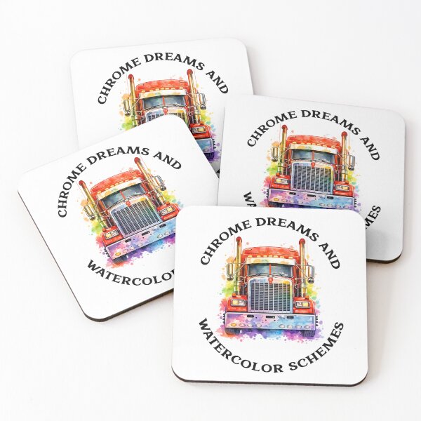 Item preview, watercolour schemes trucker designed and sold by vibrant1502.
