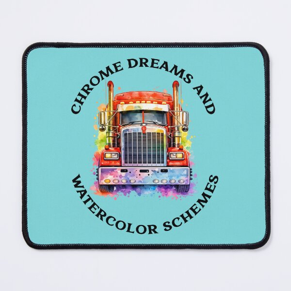 Item preview, watercolour schemes trucker designed and sold by vibrant1502.