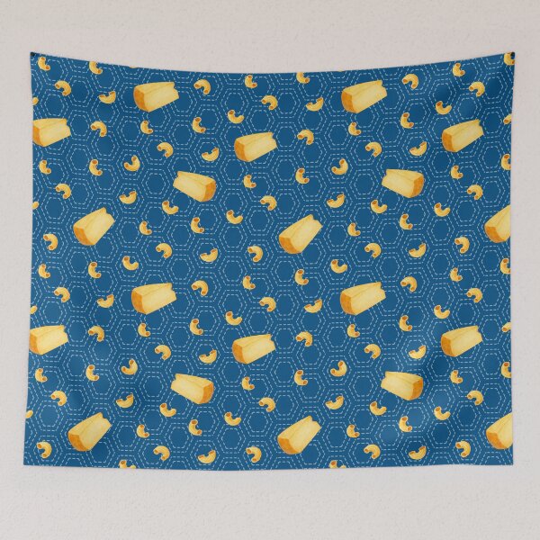 Item preview, Mac & Cheese - Royal Blue designed and sold by redwoodandvine.