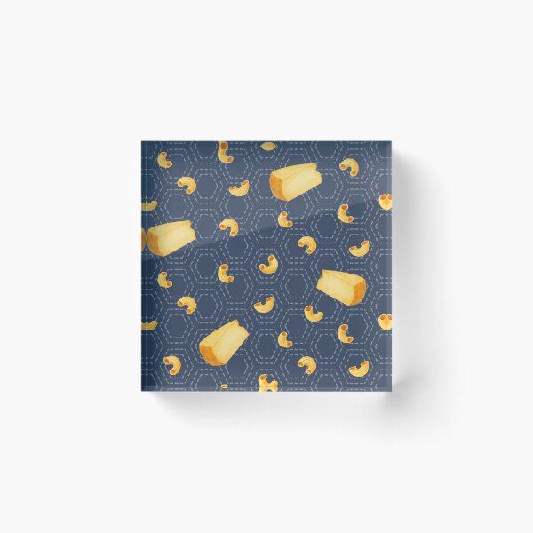 Item preview, Mac & Cheese - Navy Blue designed and sold by redwoodandvine.
