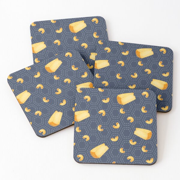 Item preview, Mac & Cheese - Navy Blue designed and sold by redwoodandvine.