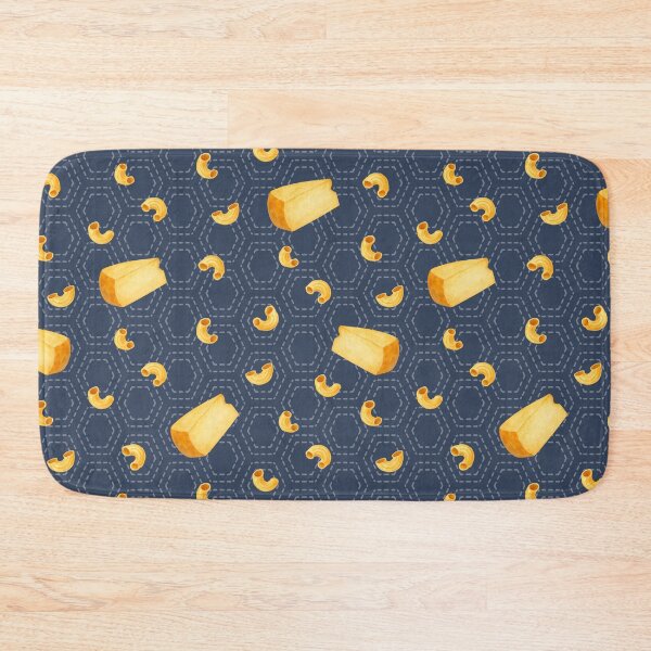 Item preview, Mac & Cheese - Navy Blue designed and sold by redwoodandvine.