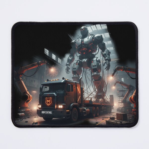 Item preview, Cybernetic Mech Transport - Giant Robot Hauler designed and sold by BounoWorld.