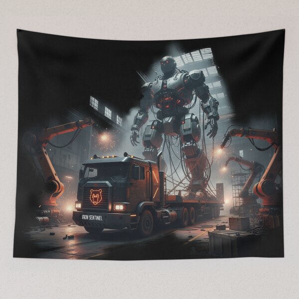 Item preview, Cybernetic Mech Transport - Giant Robot Hauler designed and sold by BounoWorld.