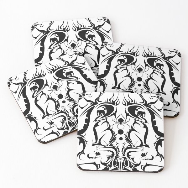 Item preview, Dark Soul Arachnid - Sacred Elephant Geometry designed and sold by VitalusDesignArtV.
