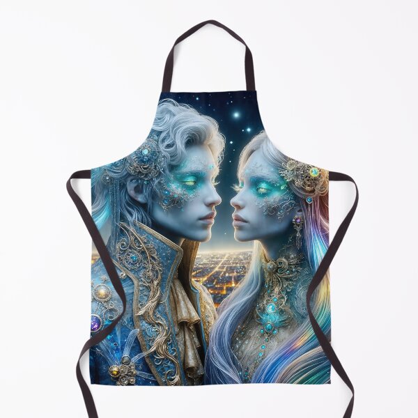 Item preview, The captivating aura of the heavenly lovers designed and sold by KunstGeist.