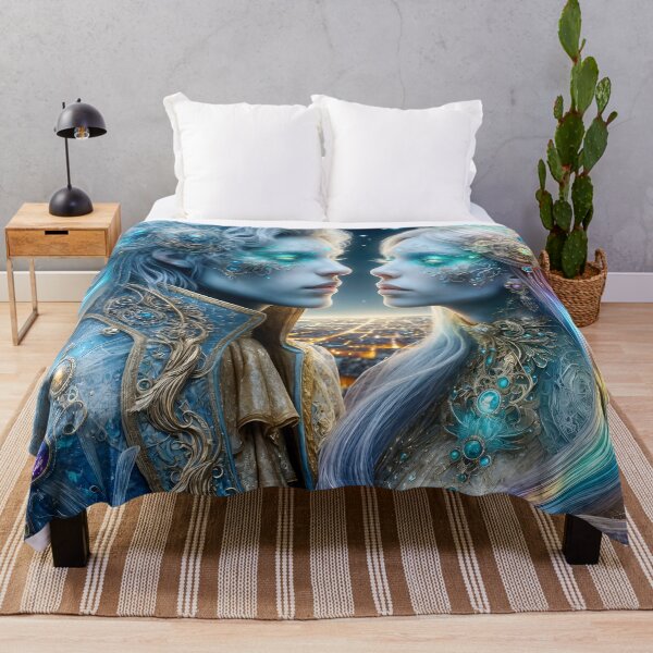 Item preview, The captivating aura of the heavenly lovers designed and sold by KunstGeist.