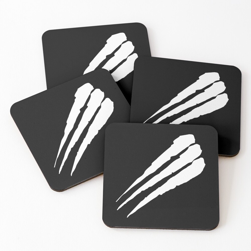 Aperçu de l'œuvre Dessous de verre (lot de 4) créée et vendue par niftywear.