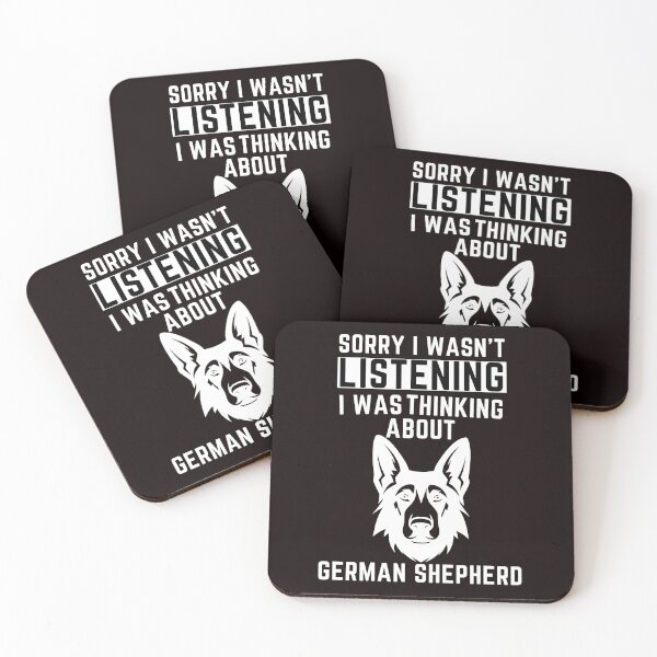 Item preview, Sorry I Wasn't Listening I Was Thinking About German Shepherd designed and sold by WeirdlyRare.