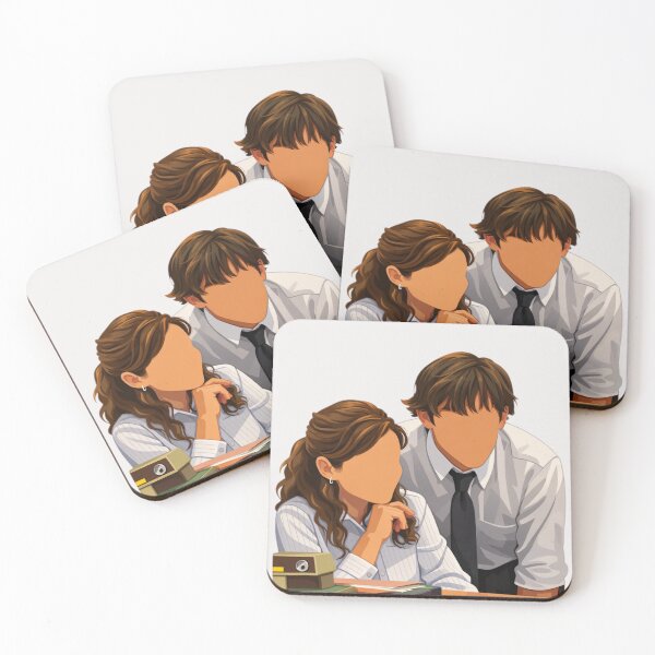 Item preview, Jim Halpert and Pam Beesley designed and sold by spidercolapinto.