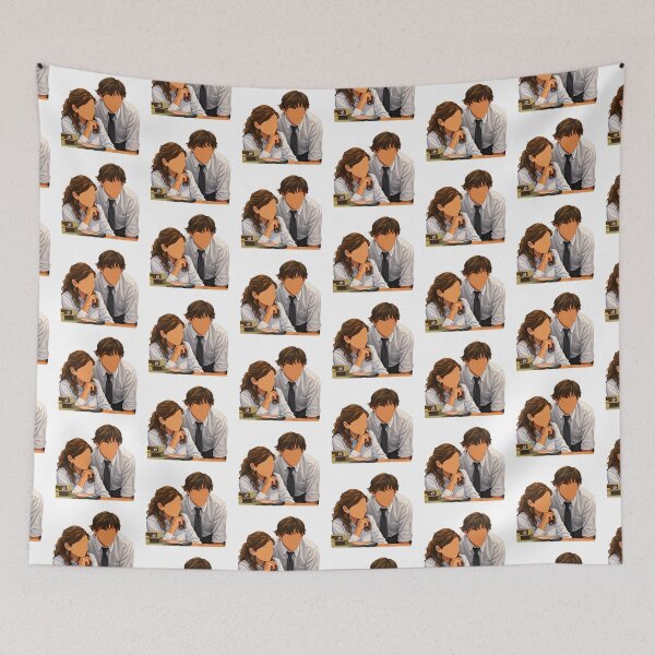 Item preview, Jim Halpert and Pam Beesley designed and sold by spidercolapinto.
