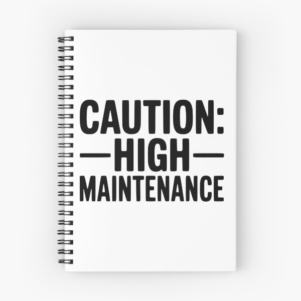 Item preview, Caution: High Maintenance designed and sold by Frank Ring.