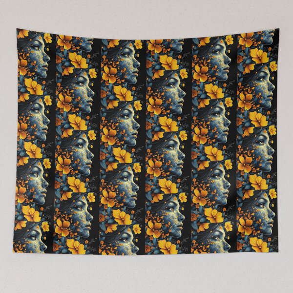 Item preview, Floral Soul Woman – Nature Within designed and sold by Taans-Creation.