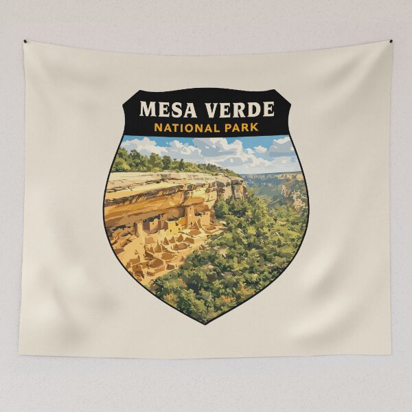 Item preview, Mesa Verde National Park Sticker designed and sold by Gideon Emmerich.
