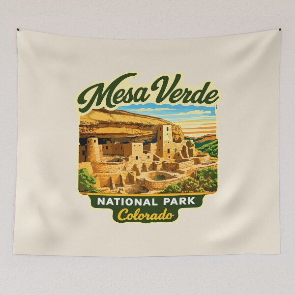 Item preview, Mesa Verde National Park Sticker designed and sold by Gideon Emmerich.