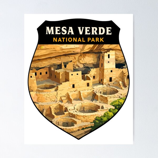 Item preview, Mesa Verde National Park Sticker designed and sold by Gideon Emmerich.