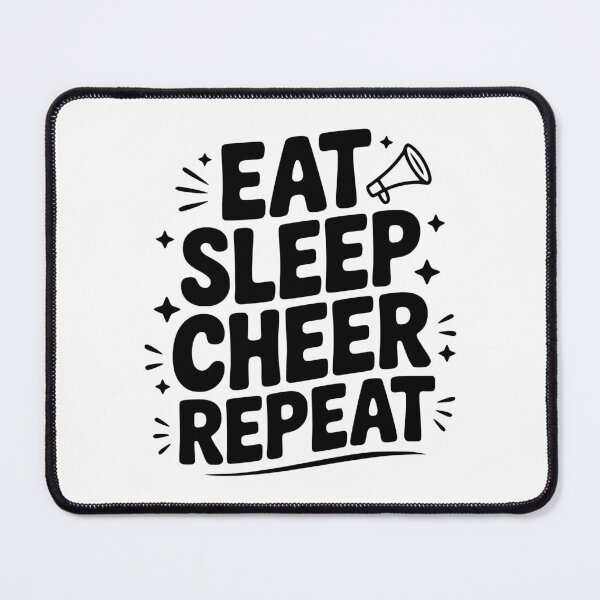 Item preview, Eat Sleep Cheer Repeat designed and sold by Frank Ring.
